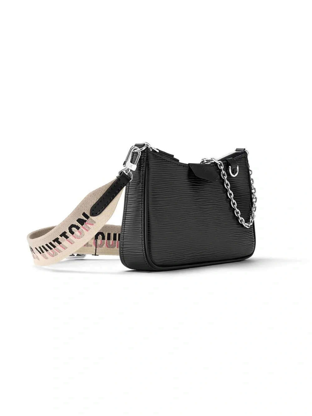 NEW Louis Vuitton Limited Edition Black Easy Pouch on Strap